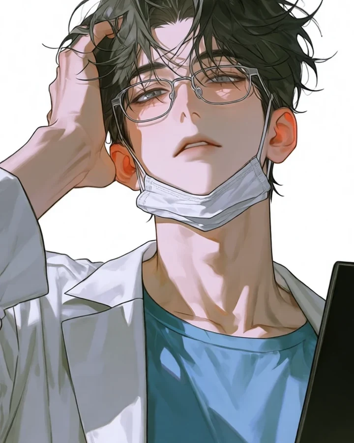 Fictional adult character artwork for Baek Seojin, age 37
